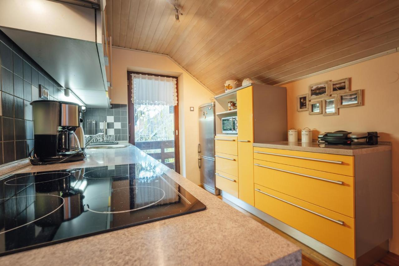 Apartma Borovc Mojstrana Buitenkant foto