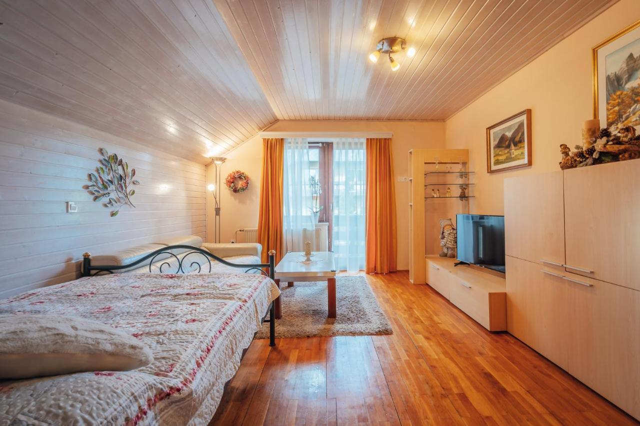 Apartma Borovc Mojstrana Buitenkant foto
